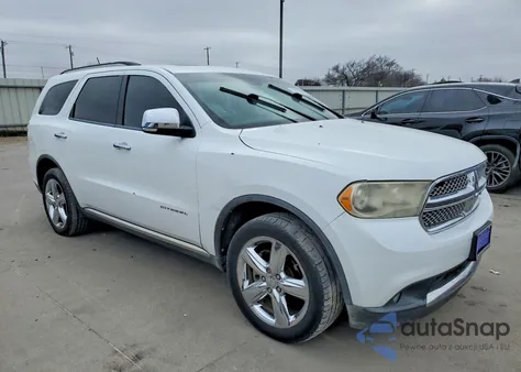 2013 Dodge Durango Citadel из США, поврежденный, VIN 1C4RDHEG3DC562446